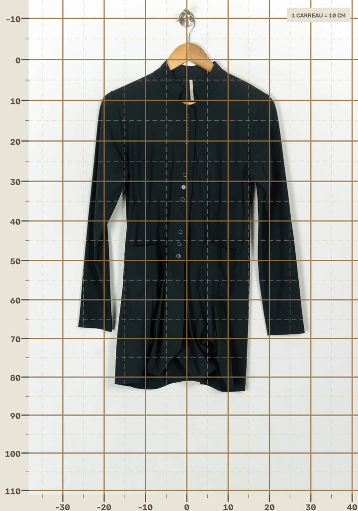 Veste Verte - Taille M/38 de la marque Indies | PARAD121430 - Vendu par Paradigme - Image 4