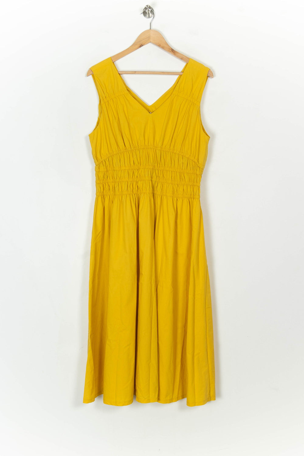 Robe Midi Jaune - Taille XXL/44 de la marque Bleu Blanc Rouge | PARAD121431 - Vendu par Paradigme - Image 2