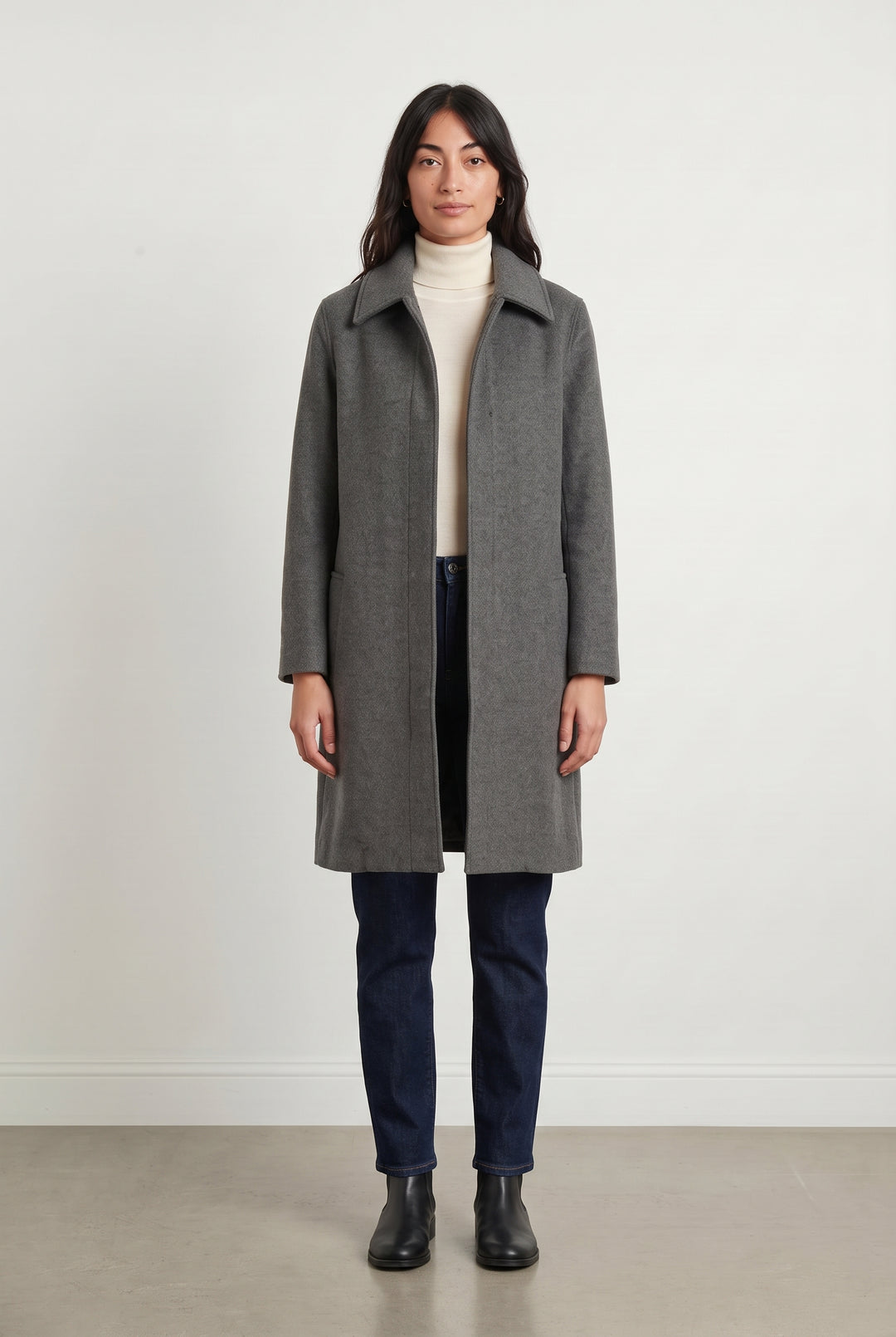 Manteau Gris - Taille XS/34 de la marque Bimba y Lola | PARAD121432 - Vendu par Paradigme - Image 1