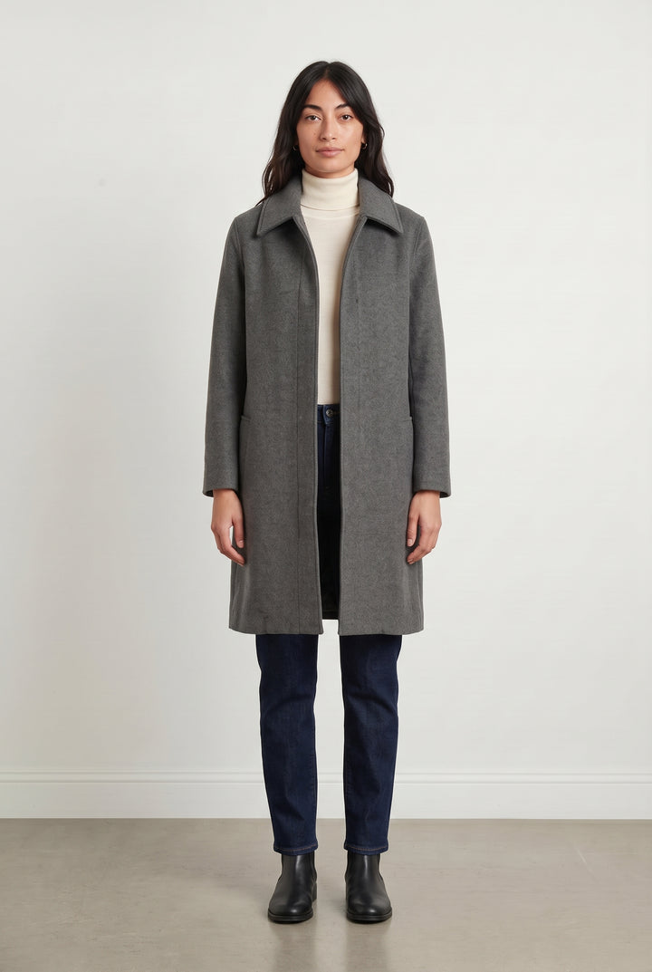 Manteau Gris - Taille XS/34 de la marque Bimba y Lola | PARAD121432 - Vendu par Paradigme - Image 1