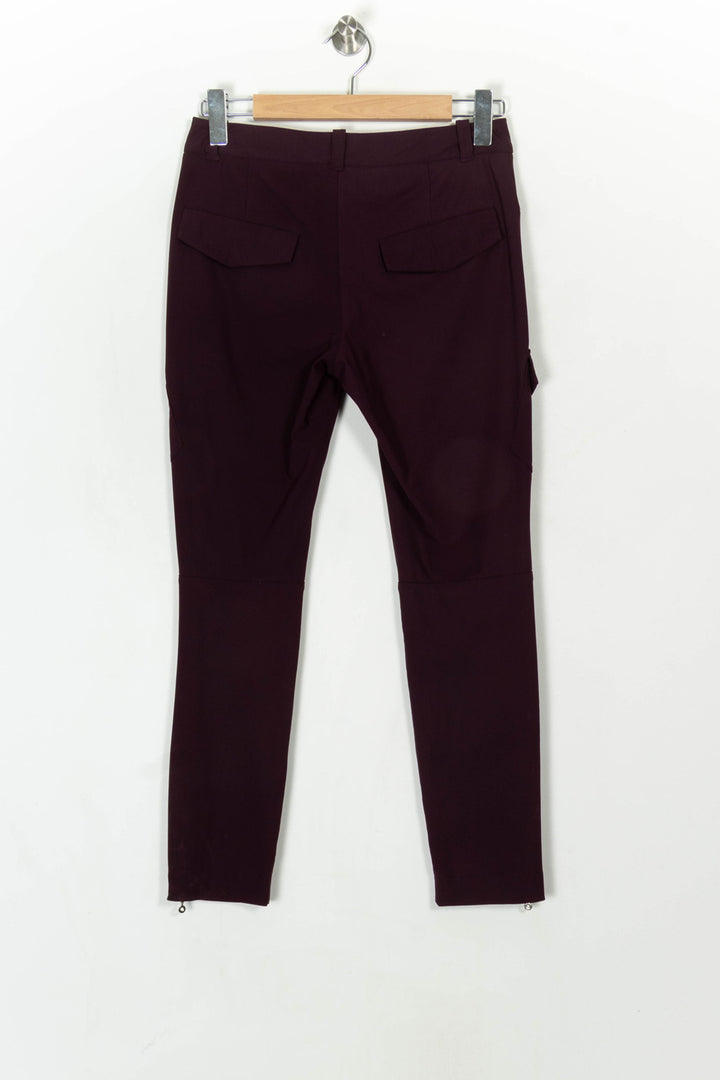 Pantalon Cargo Bordeaux - Taille S/36 de la marque Indies | PARAD121435 - Vendu par Paradigme - Image 5