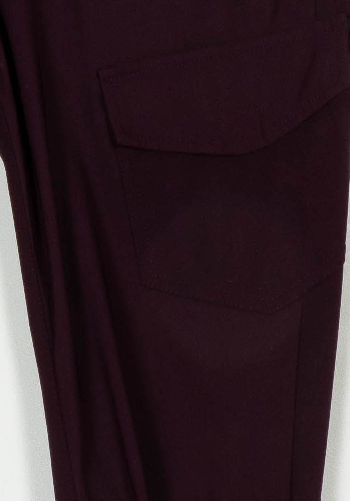 Pantalon Cargo Bordeaux - Taille S/36 de la marque Indies | PARAD121435 - Vendu par Paradigme - Image 3