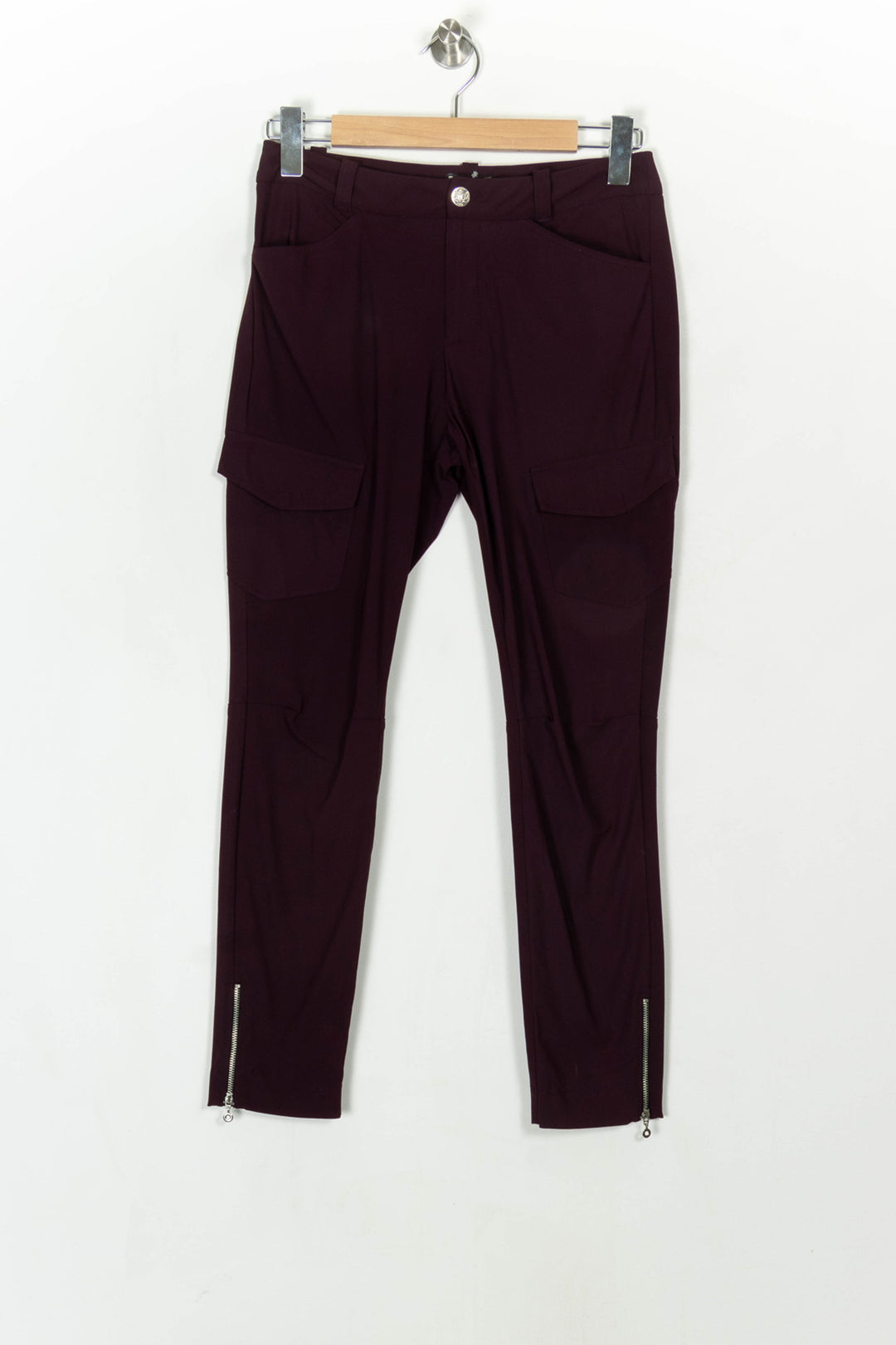 Pantalon Cargo Bordeaux - Taille S/36 de la marque Indies | PARAD121435 - Vendu par Paradigme - Image 2
