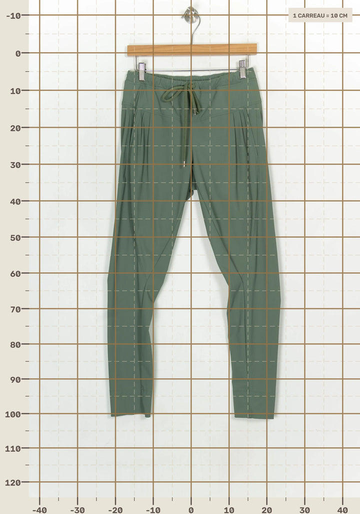 Pantalon Vert - Taille S/36 de la marque Indies | PARAD121436 - Vendu par Paradigme - Image 4