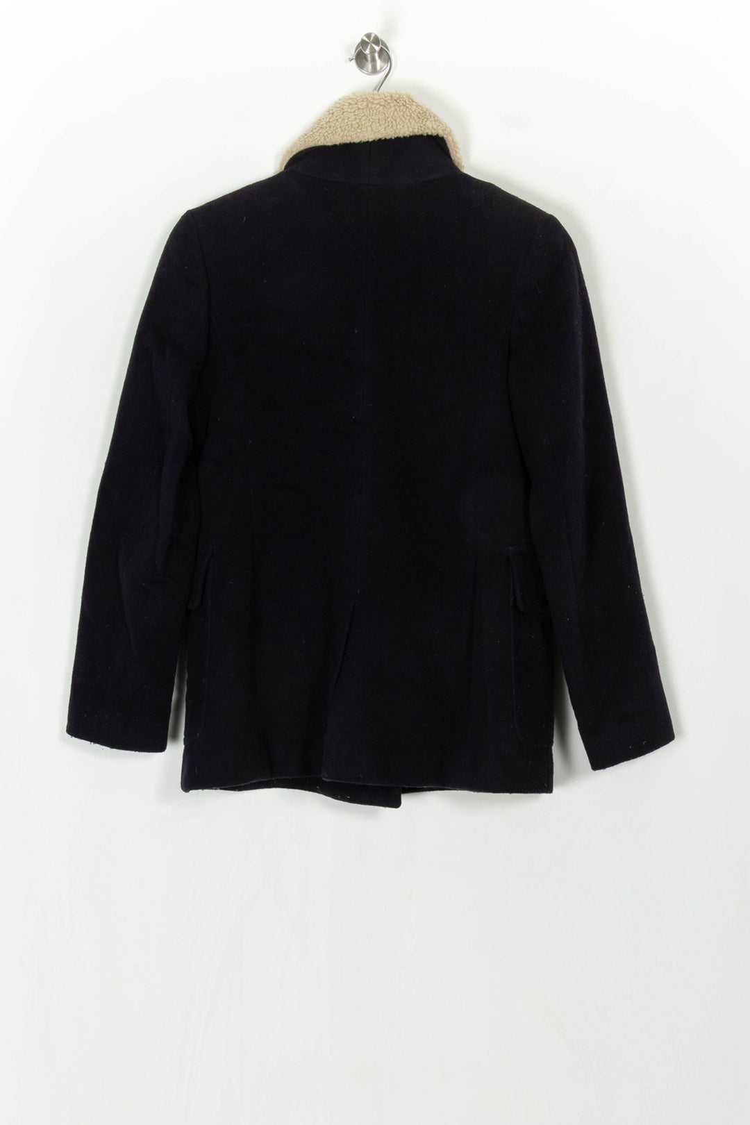 Manteau Bleu et Beige - Taille S/36 de la marque Sandro | PARAD121437 - Vendu par Paradigme - Image 5