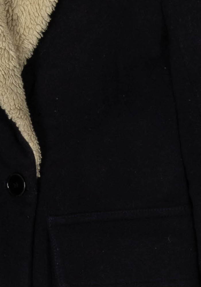 Manteau Bleu et Beige - Taille S/36 de la marque Sandro | PARAD121437 - Vendu par Paradigme - Image 3
