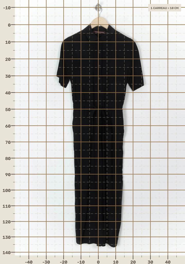 Combinaison Noire - Taille XS/34 de la marque Comptoir des Cotonniers | PARAD121441 - Vendu par Paradigme - Image 4
