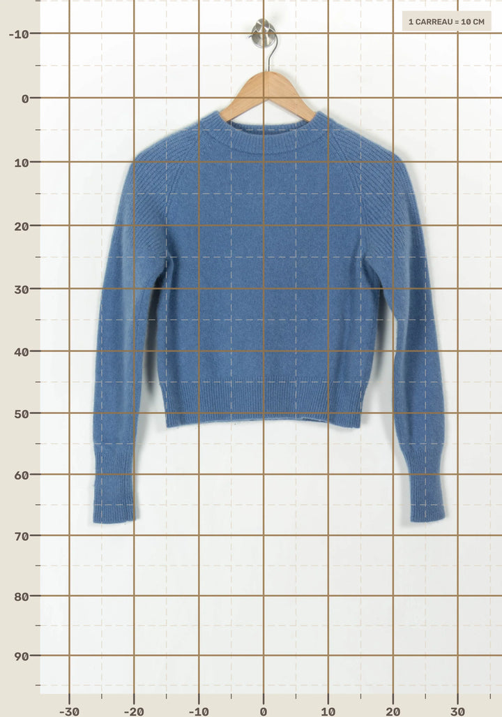 Pull Bleu - Taille XS/34 de la marque Comptoir des Cotonniers | PARAD121442 - Vendu par Paradigme - Image 4
