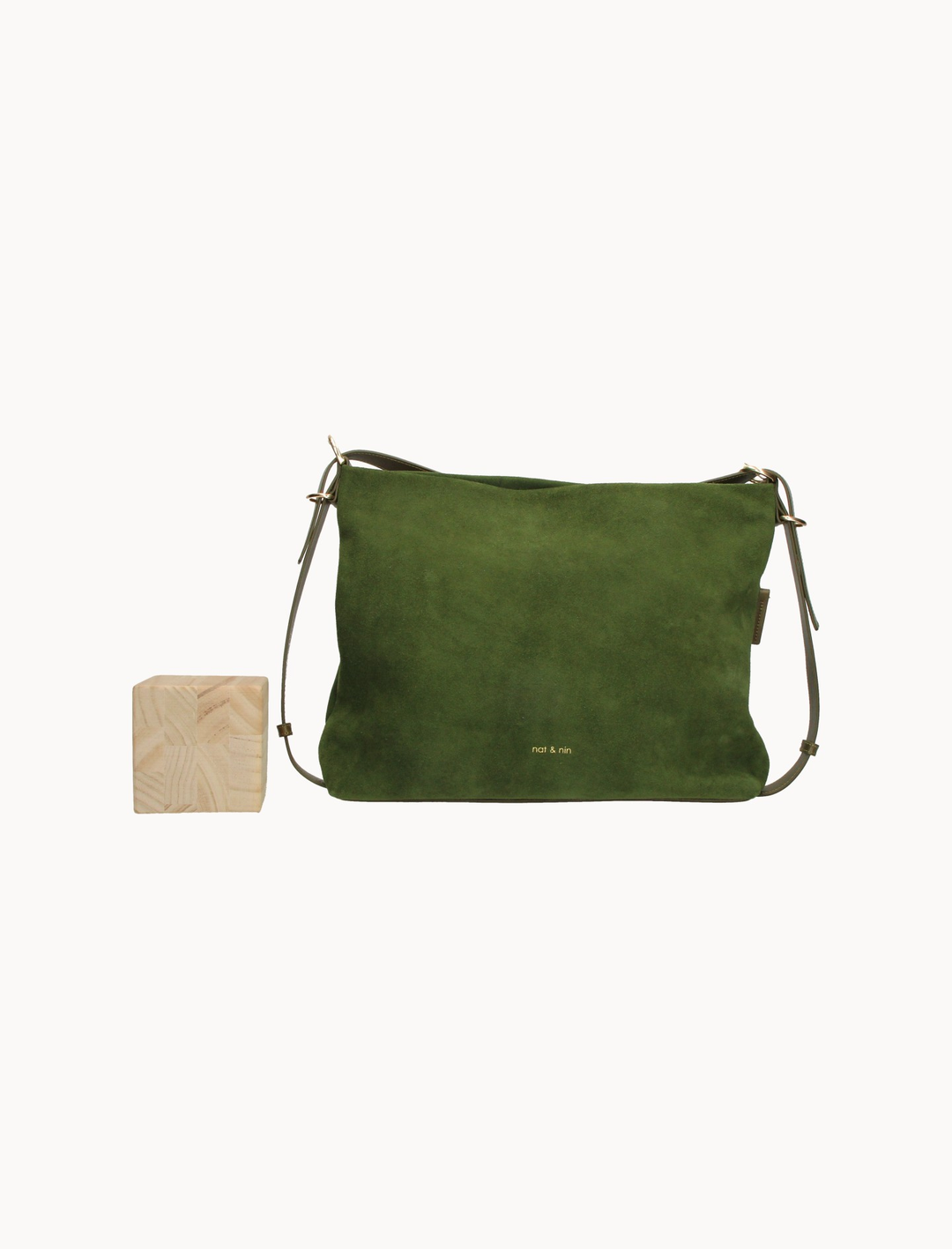 Grand Sac Porté Épaule Vert - Taille T.U. de la marque Nat &amp; Nin | PARAD121444 - Vendu par Paradigme - Image 3