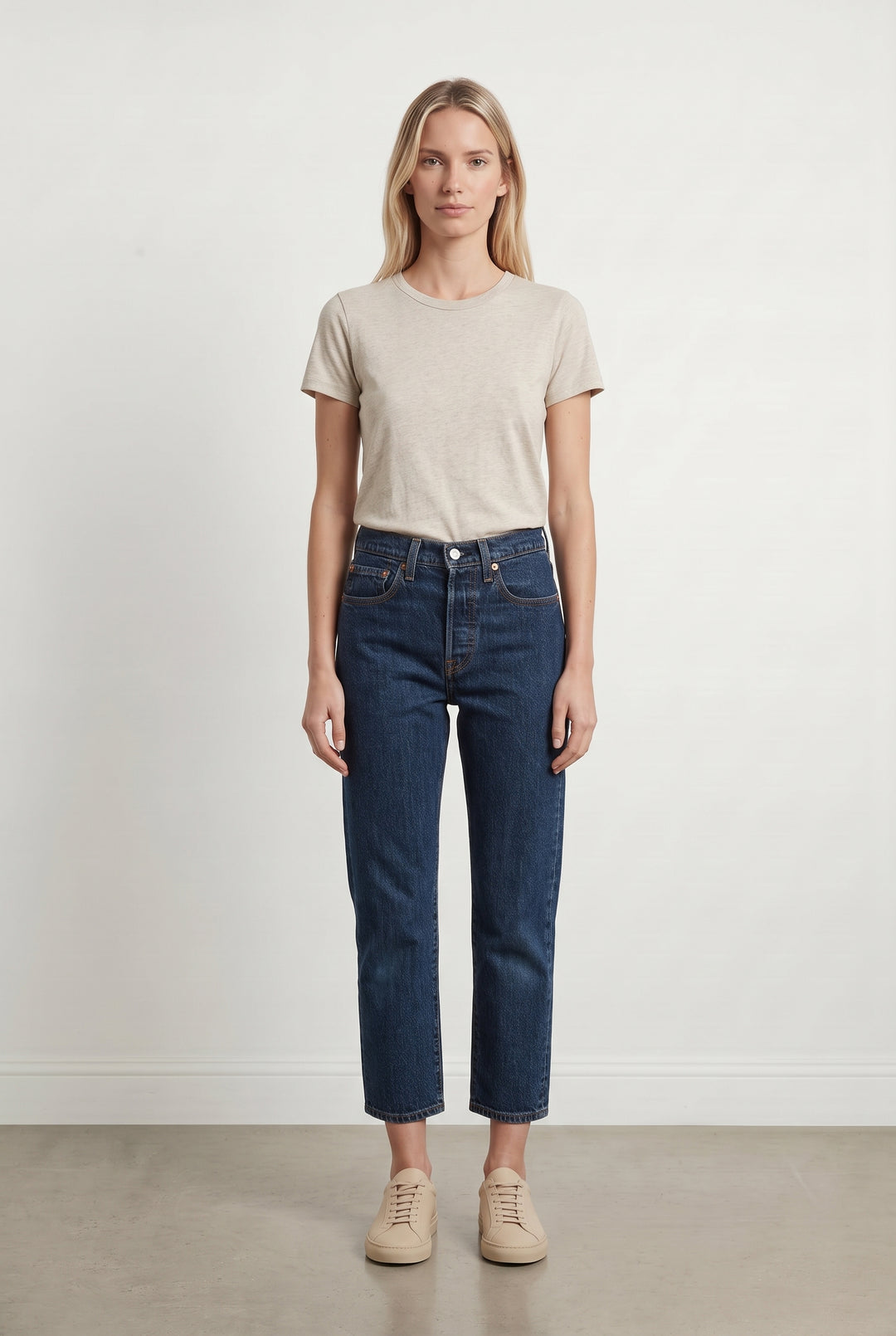 Jean Droit Bleu - Taille S/36 de la marque Levi&