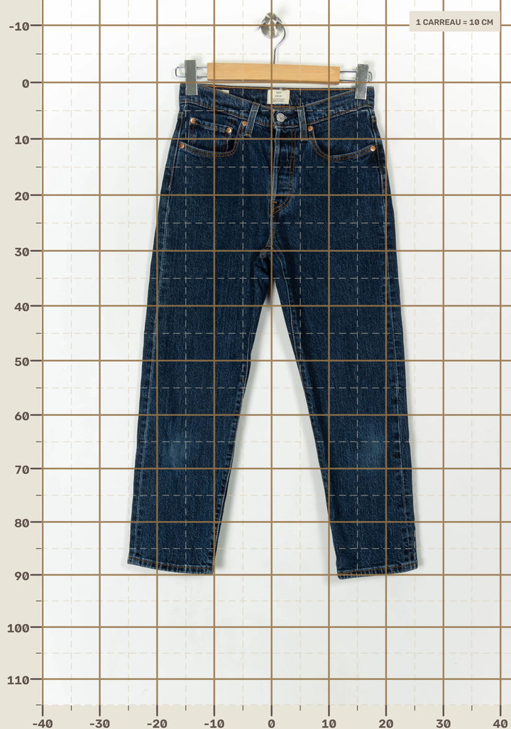 Jean Droit Bleu - Taille S/36 de la marque Levi&