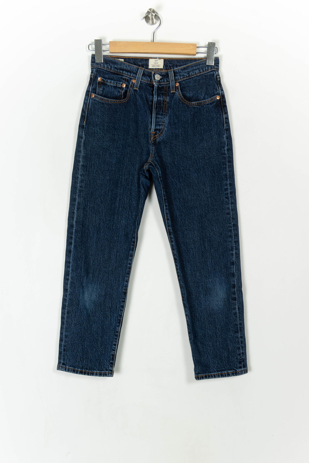 Jean Droit Bleu - Taille S/36 de la marque Levi's | PARAD121445 - Vendu par Paradigme - Image 2