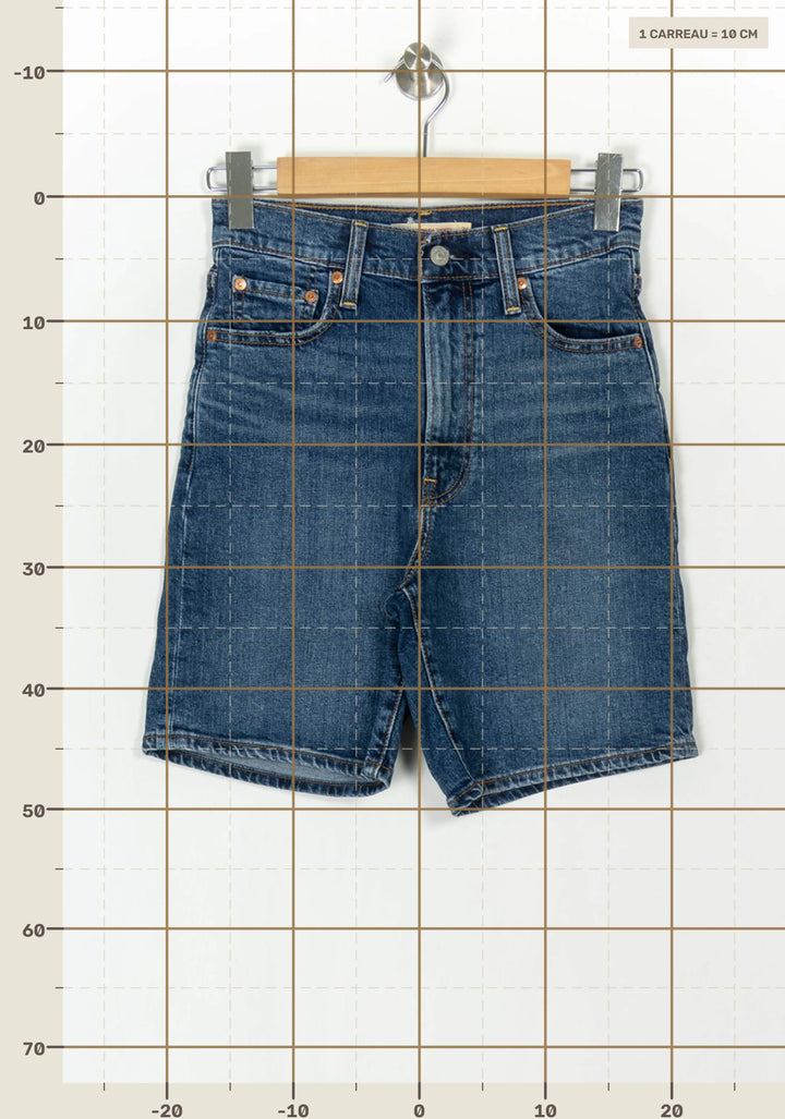 Short en Jean Bleu - Taille XS/34 de la marque Levi&
