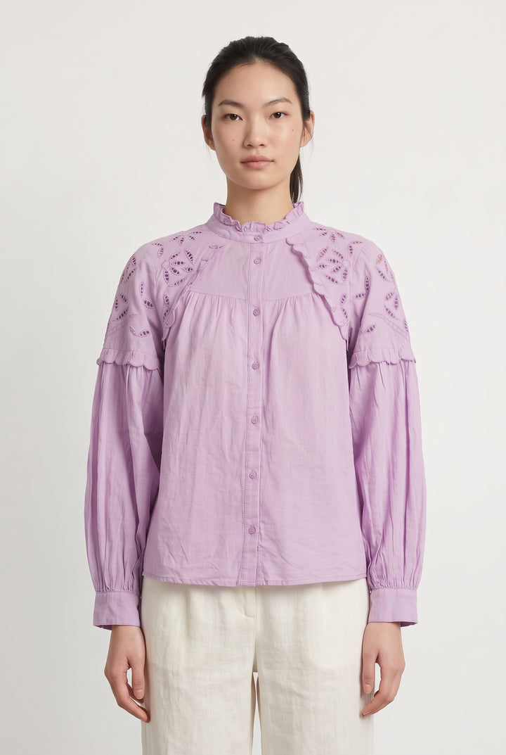 Blouse Violette - Taille S/36 de la marque La Petite Etoile | PARAD121454 - Vendu par Paradigme - Image 1