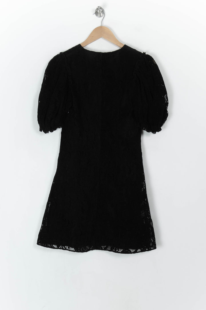 Robe Courte Noire - Taille S/36 de la marque Samsoe Samsoe | PARAD121455 - Vendu par Paradigme - Image 5