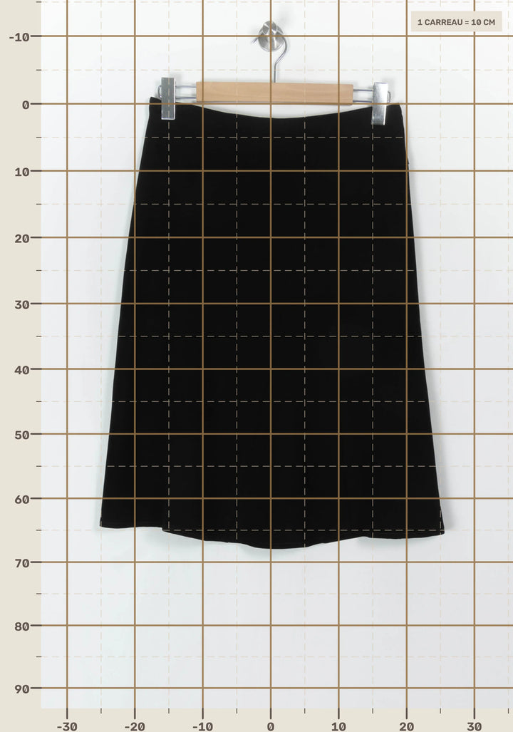 Jupe Évasée Noire - Taille XL/42 de la marque Gerard Darel | PARAD121458 - Vendu par Paradigme - Image 4