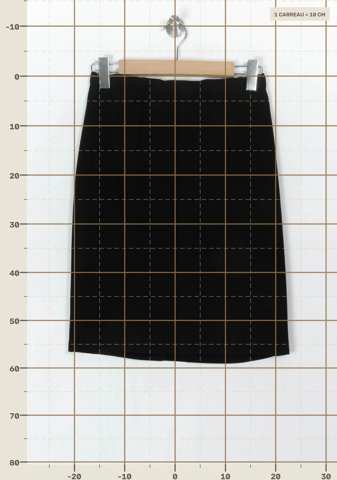 Jupe Crayon Noire - Taille XL/42 de la marque Gerard Darel | PARAD121459 - Vendu par Paradigme - Image 4