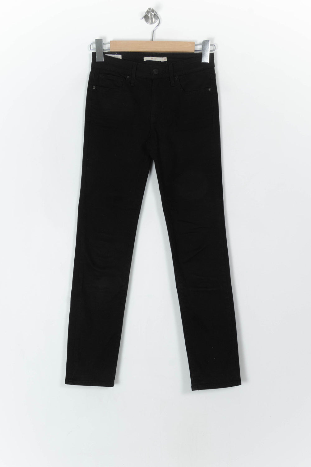 Jean Slim Noir - Taille XS/34 de la marque Levi's | PARAD121460 - Vendu par Paradigme - Image 2