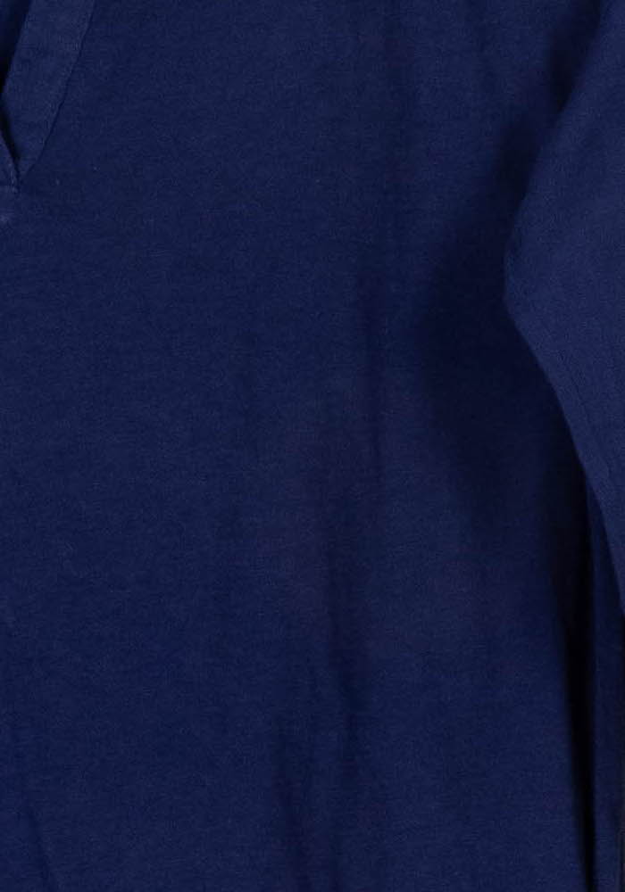 Blouse Bleue - Taille L/40 de la marque Majestic Filatures | PARAD121463 - Vendu par Paradigme - Image 3