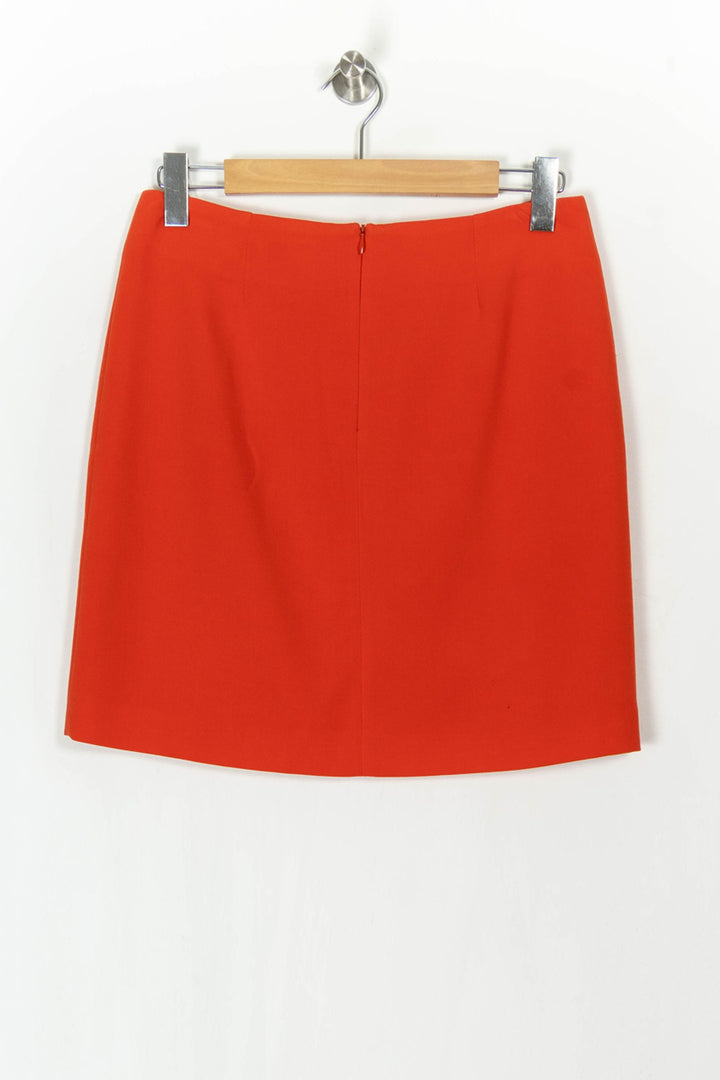 Jupe Courte Orange - Taille L/40 de la marque Caroll | PARAD121464 - Vendu par Paradigme - Image 5