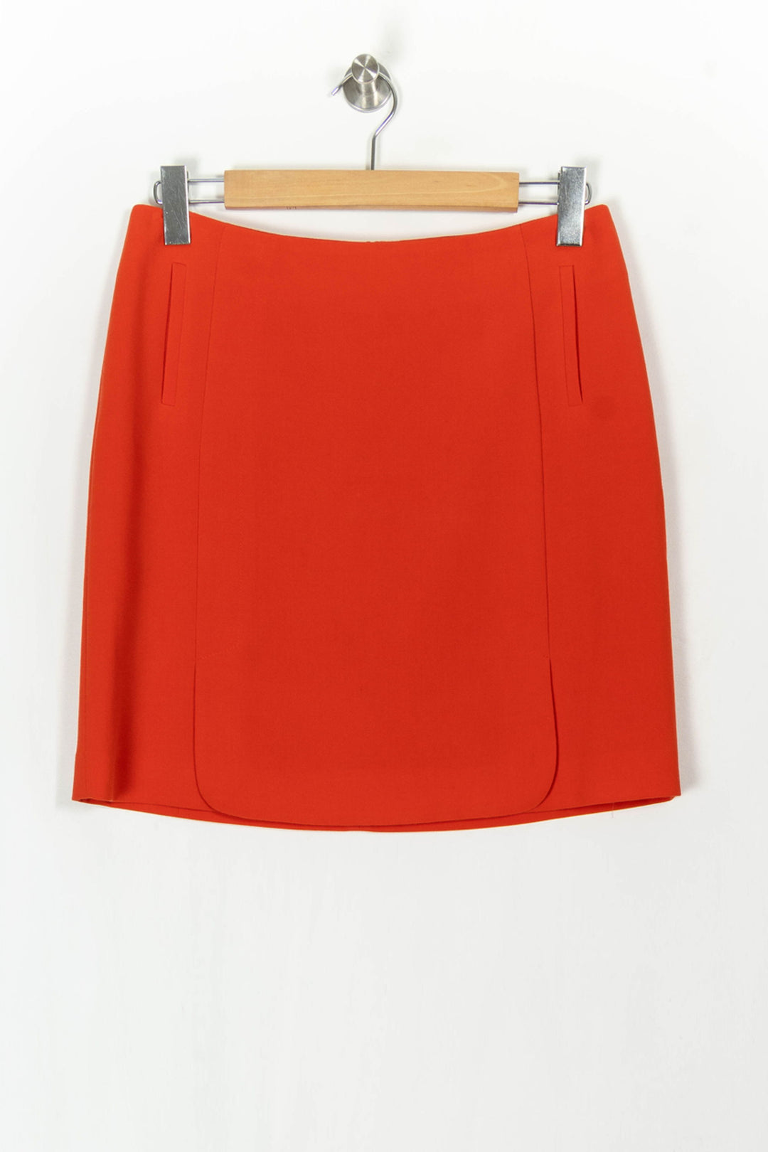 Jupe Courte Orange - Taille L/40 de la marque Caroll | PARAD121464 - Vendu par Paradigme - Image 2