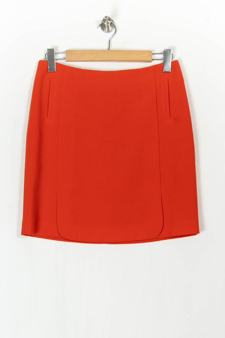 Jupe Courte Orange - Taille L/40 de la marque Caroll | PARAD121464 - Vendu par Paradigme - Image 2