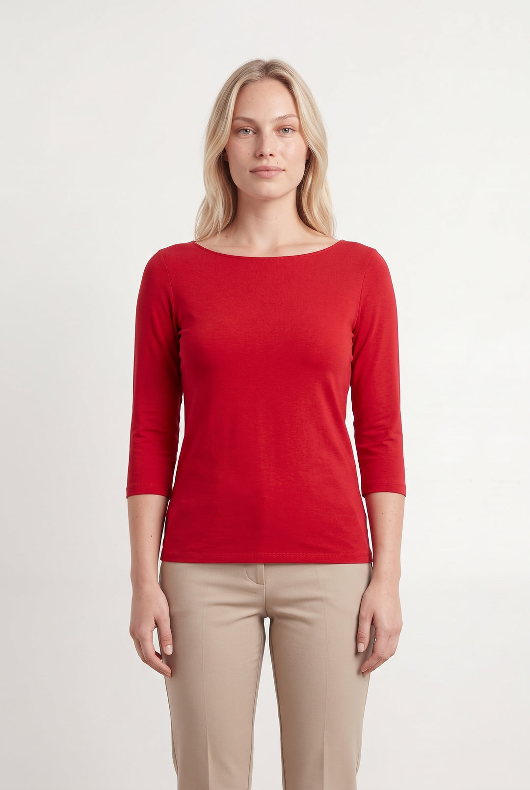 Tee-shirt Rouge - Taille L/40 de la marque Majestic Filatures | PARAD121465 - Vendu par Paradigme - Image 1
