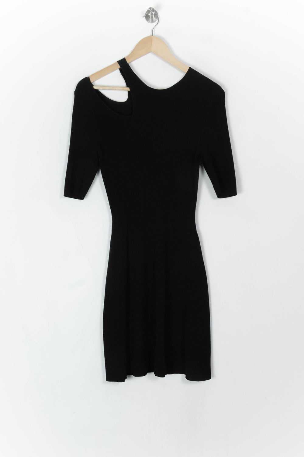 Robe Asymétrique Noire - Taille L/40 de la marque Maje | PARAD121467 - Vendu par Paradigme - Image 2