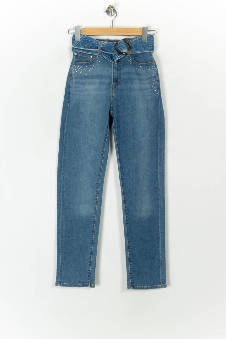 Jean Skinny Bleu - Taille L/40 de la marque Levi&