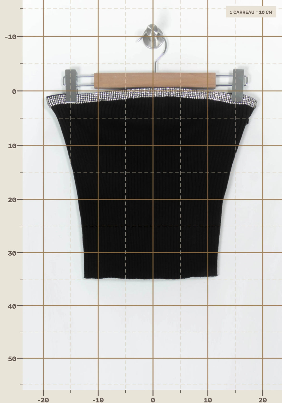 Top Noir - Taille M/38 de la marque ba&amp;sh | PARAD121472 - Vendu par Paradigme - Image 4