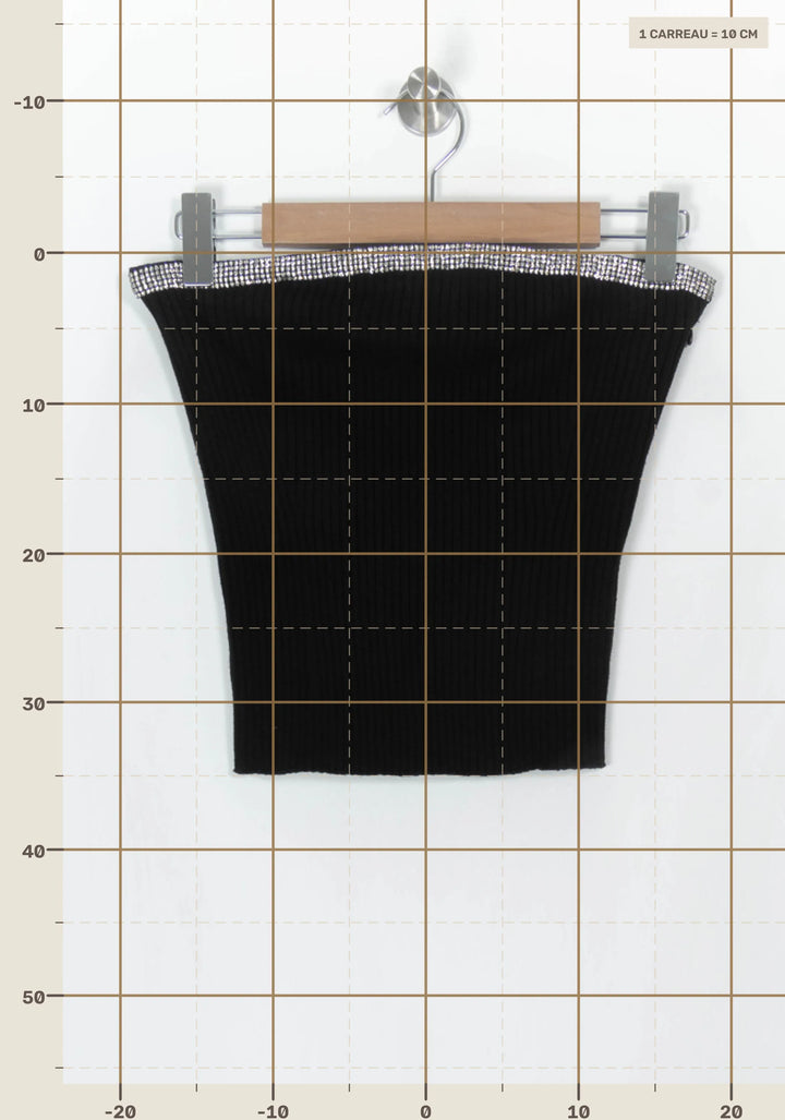 Top Noir - Taille M/38 de la marque ba&amp;sh | PARAD121472 - Vendu par Paradigme - Image 4