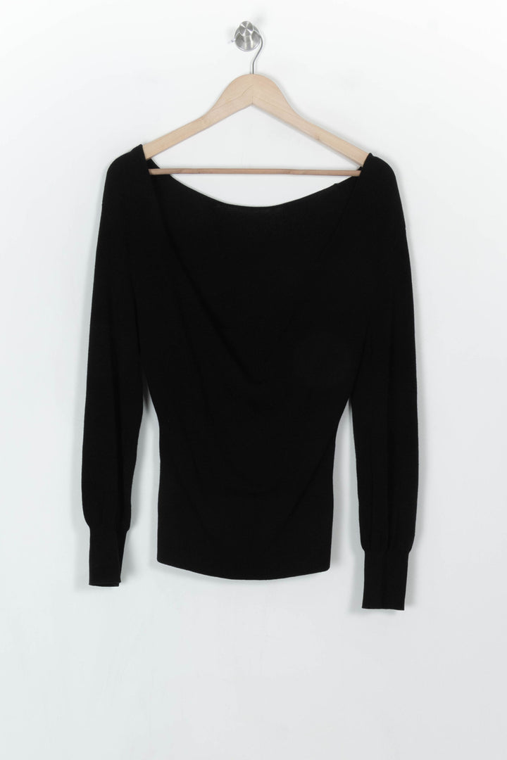 Pull Noir - Taille M/38 de la marque ba&amp;sh | PARAD121474 - Vendu par Paradigme - Image 5