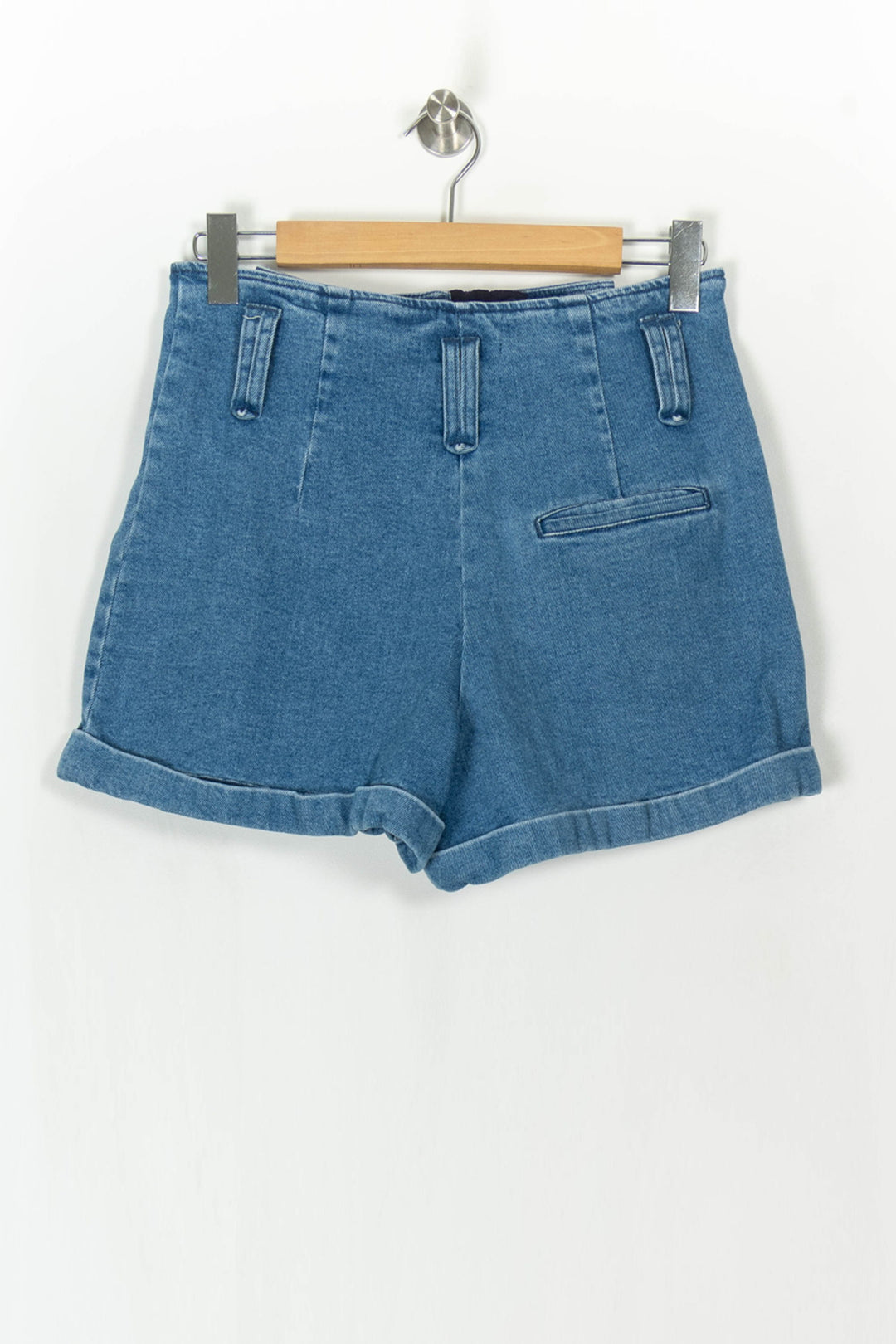 Short en Jean Bleu - Taille L/40 de la marque Sézane | PARAD121475 - Vendu par Paradigme - Image 5