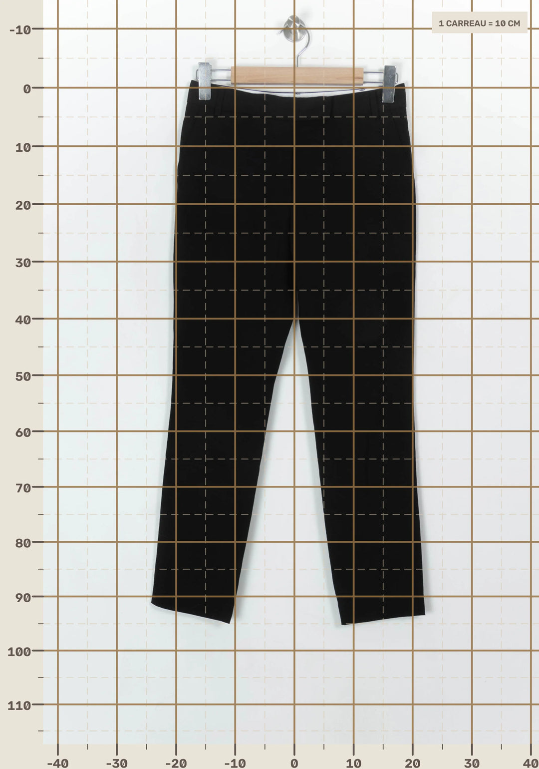 Pantalon Noir - Taille S/36 de la marque Pablo | PARAD121477 - Vendu par Paradigme - Image 4