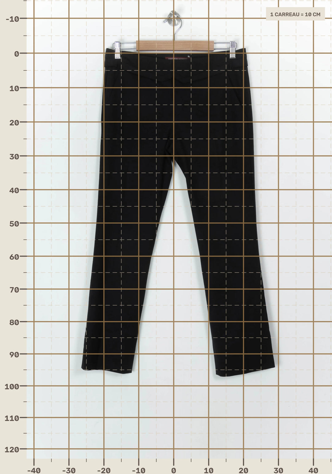 Pantalon Noir - Taille M/38 de la marque Comptoir des Cotonniers | PARAD121488 - Vendu par Paradigme - Image 4