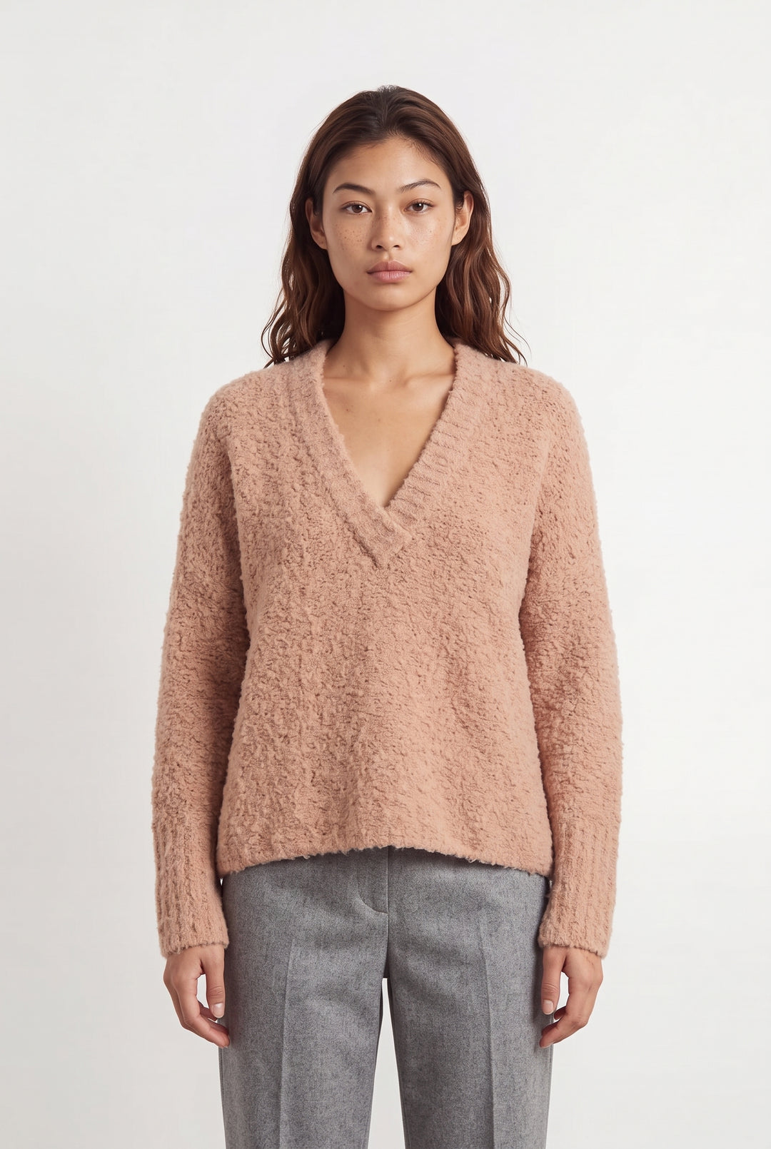 Pull Rose - Taille M/38 de la marque American Vintage | PARAD121490 - Vendu par Paradigme - Image 1