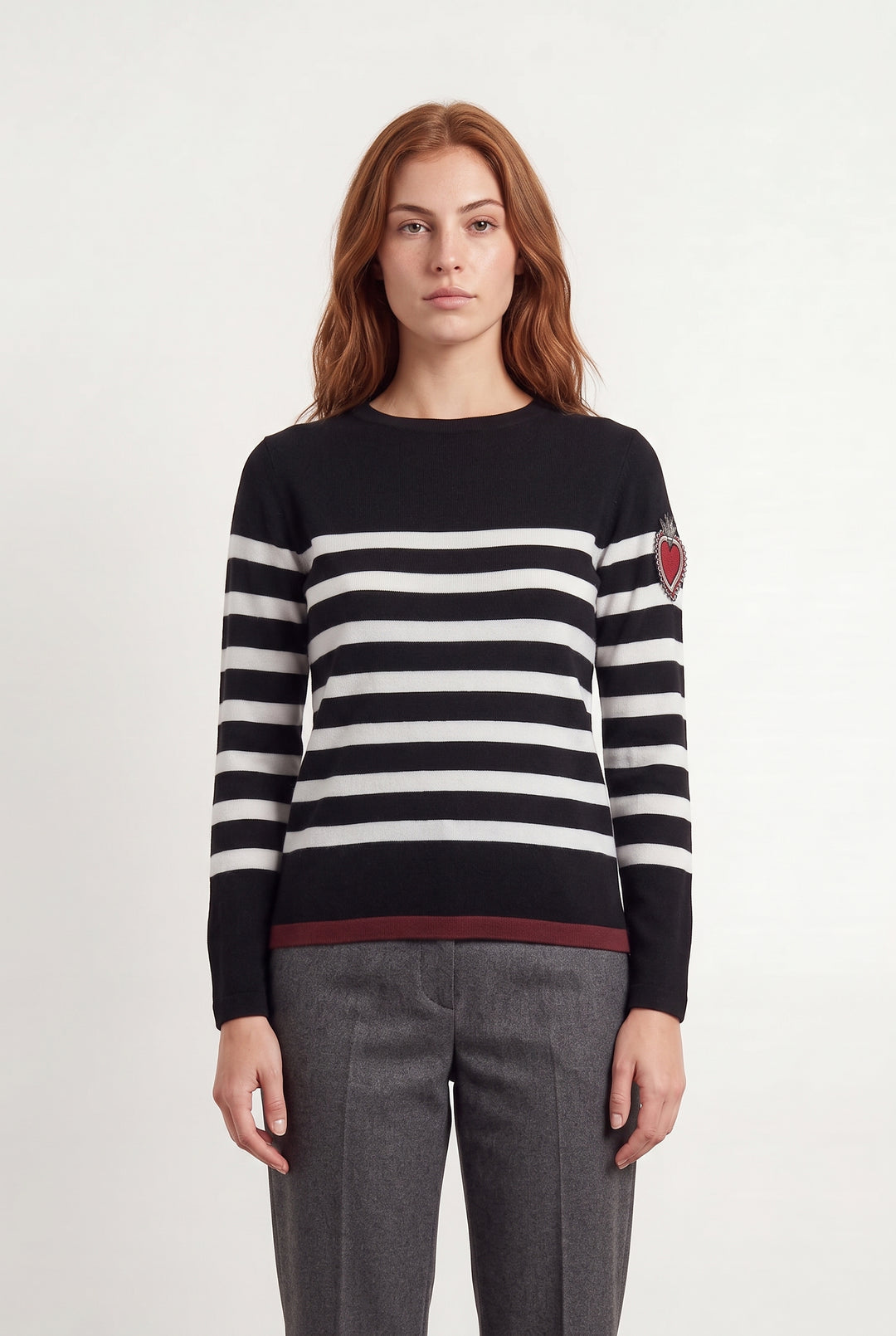 Pull Noir et Blanc - Taille M/38 de la marque Bleu Blanc Rouge | PARAD121492 - Vendu par Paradigme - Image 1