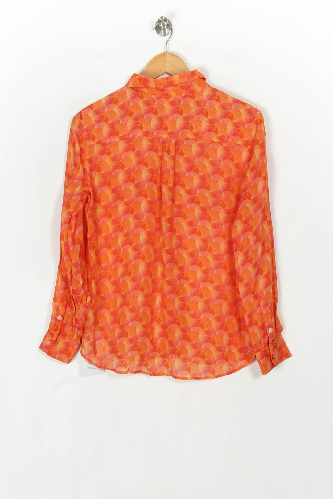 Chemise Orange et Rose - Taille M/38 de la marque Soi Paris | PARAD121494 - Vendu par Paradigme - Image 5