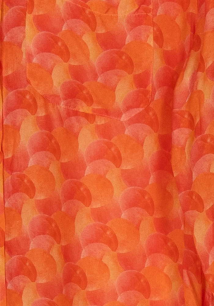 Chemise Orange et Rose - Taille M/38 de la marque Soi Paris | PARAD121494 - Vendu par Paradigme - Image 3