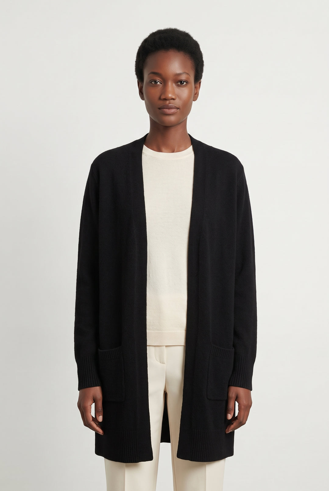 Cardigan Noir - Taille T.U. de la marque Sud express | PARAD121498 - Vendu par Paradigme - Image 1
