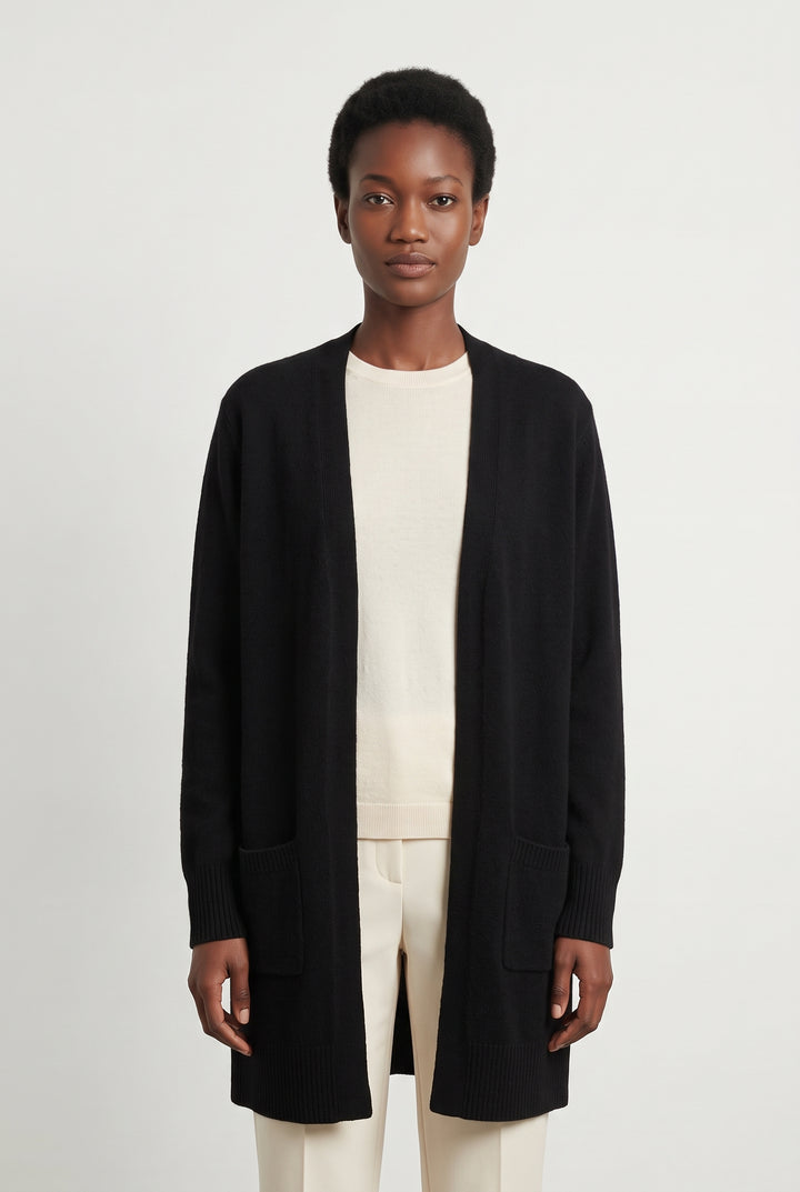 Cardigan Noir - Taille T.U. de la marque Sud express | PARAD121498 - Vendu par Paradigme - Image 1