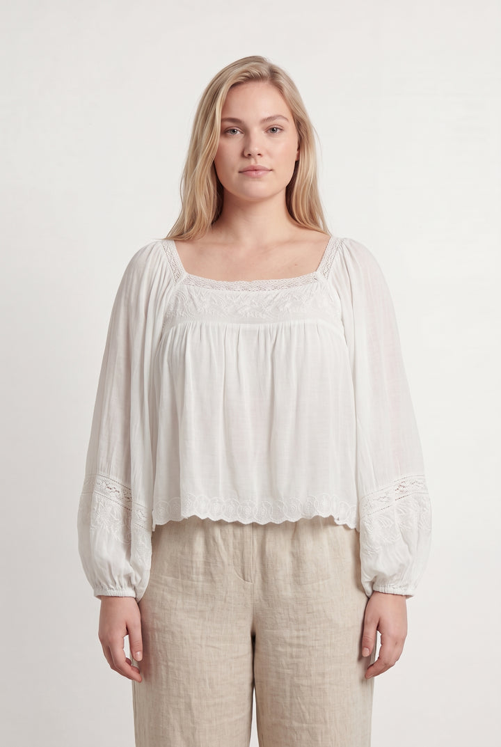 Blouse Blanche - Taille XL/42 de la marque Vanessa Bruno | PARAD121500 - Vendu par Paradigme - Image 1