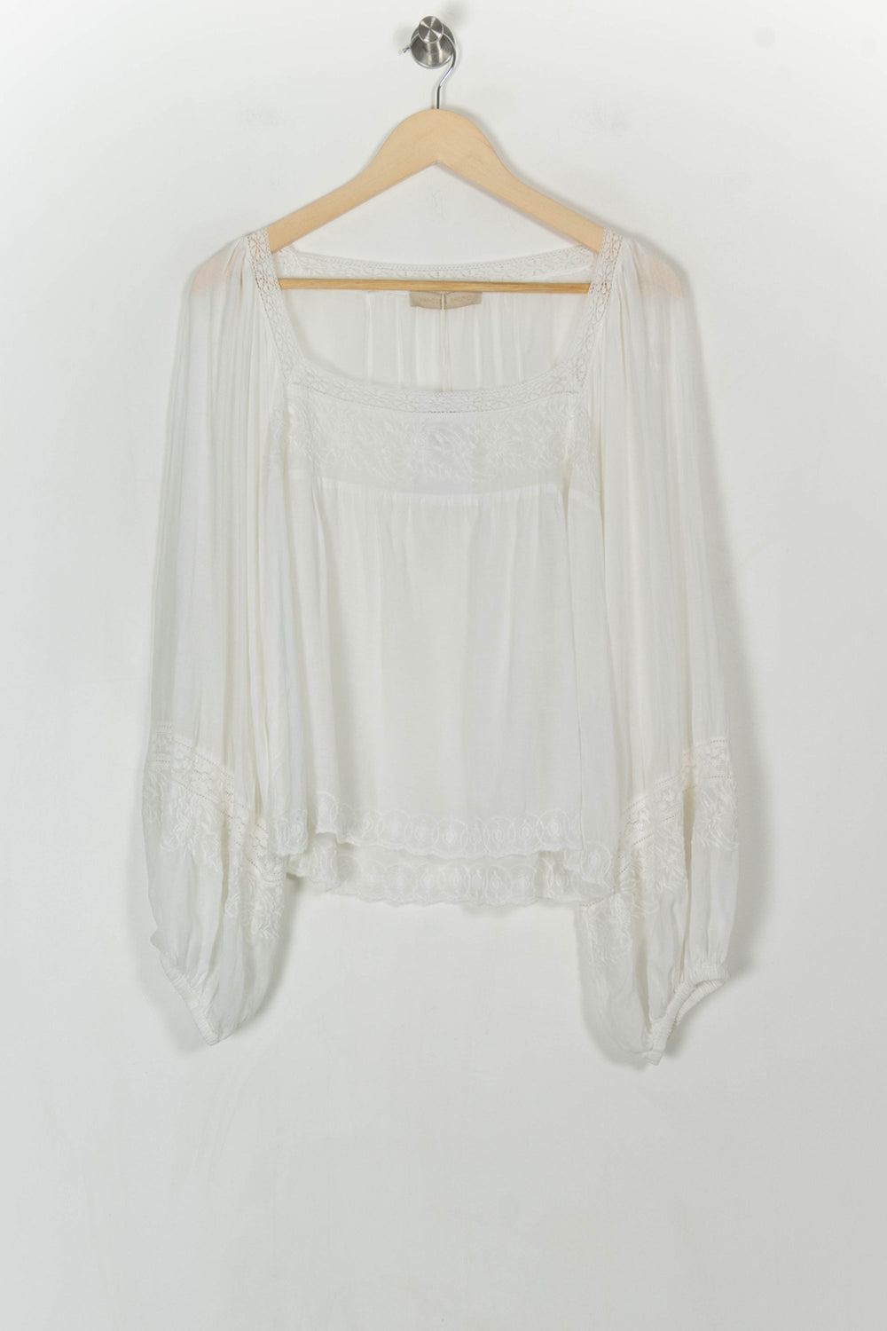 Blouse Blanche - Taille XL/42 de la marque Vanessa Bruno | PARAD121500 - Vendu par Paradigme - Image 2