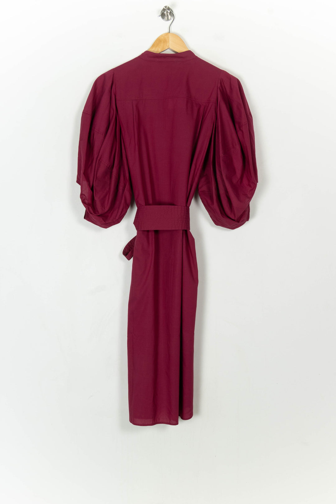 Robe Chemise Midi Violette - Taille L/40 de la marque Vanessa Bruno | PARAD121501 - Vendu par Paradigme - Image 5