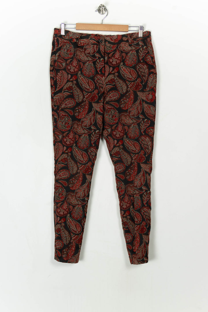Pantalon Slim Noir et Rouge - Taille XL/42 de la marque Bleu Blanc Rouge | PARAD121503 - Vendu par Paradigme - Image 2