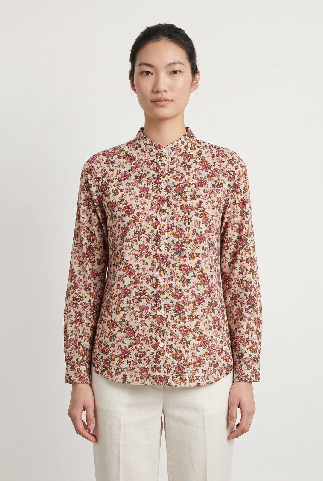 Chemise Fleurie Multicolore - Taille S/36 de la marque Sézane | PARAD121504 - Vendu par Paradigme - Image 1