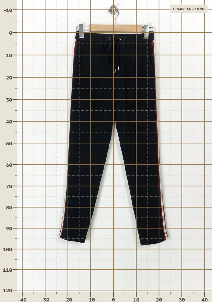 Pantalon Noir et Rouge - Taille S/36 de la marque Grace &amp; Mila | PARAD121510 - Vendu par Paradigme - Image 4