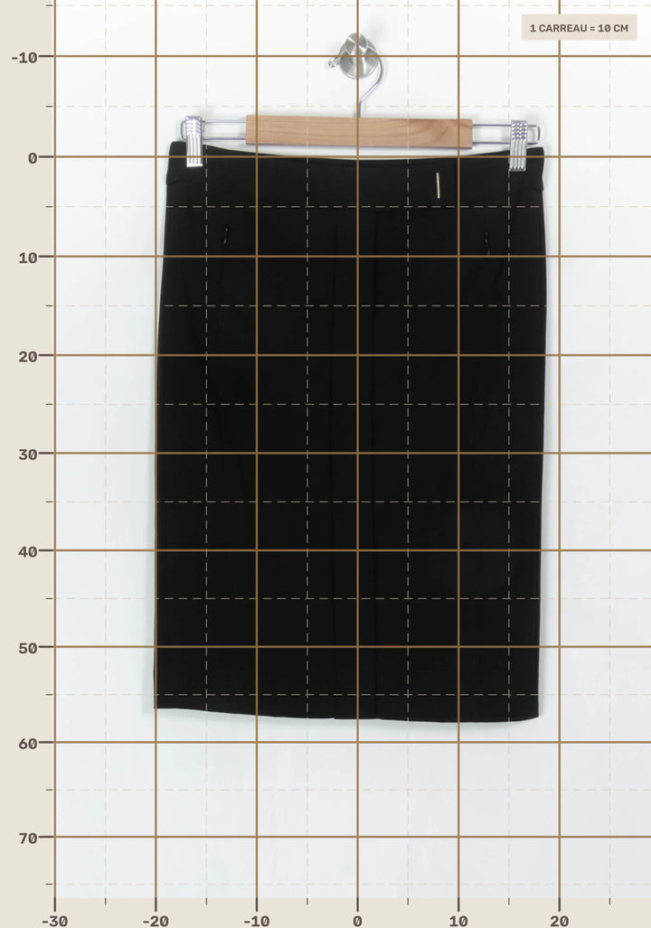 Jupe Crayon Noire - Taille S/36 de la marque Gerard Darel | PARAD121512 - Vendu par Paradigme - Image 4