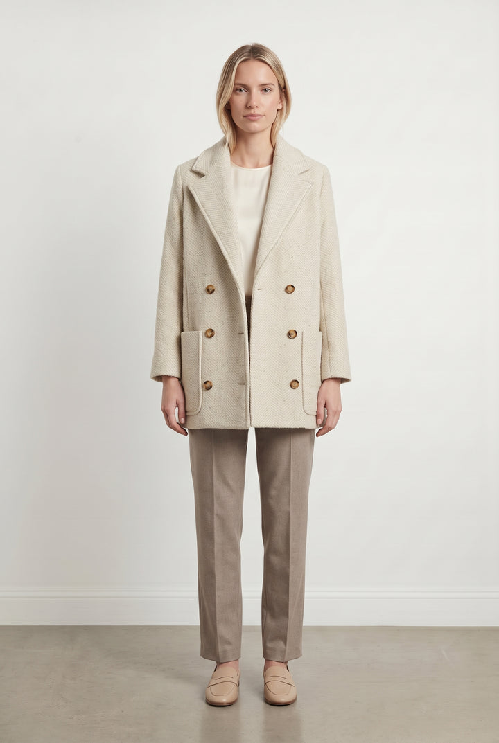 Manteau Beige - Taille S/36 de la marque Sézane | PARAD121514 - Vendu par Paradigme - Image 1
