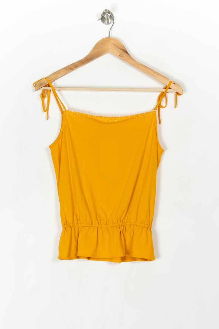 Débardeur Jaune - Taille XS/34 de la marque Karl Marc John | PARAD121519 - Vendu par Paradigme - Image 5